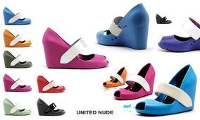 建筑之美 库哈斯操刀设计United Nude鞋